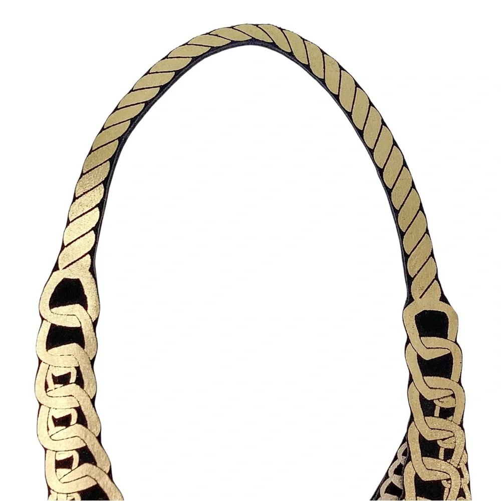 ULI Amsterdam Avant-Garde Statement Necklace – Bold Modern Pearl/Chain Style - Picture 3 of 8